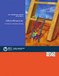 Microfinance: A Critical Literature Survey